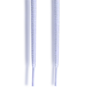 Senkel Halbschuh white 105cm